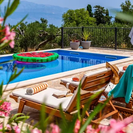 Seaside Family Friendly House With A Swimming Pool Mirca, Brac - 23797 Casa vacanze *
