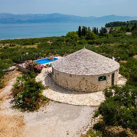 Seaside Family Friendly House With A Swimming Pool Mirca, Brac - 23797 *